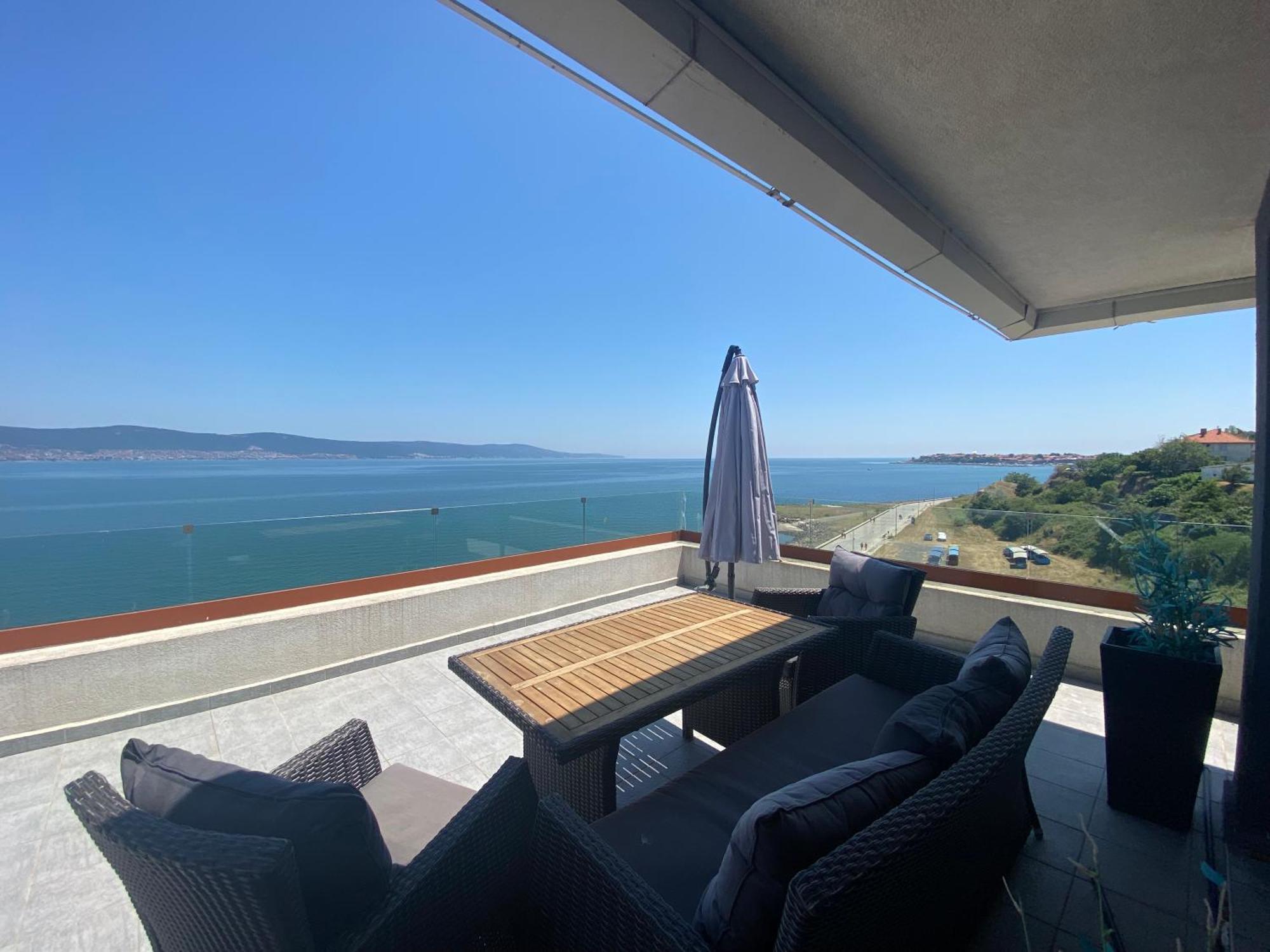 Paradiso 'В' 607 Large Luxury Apartment Nesebar Esterno foto