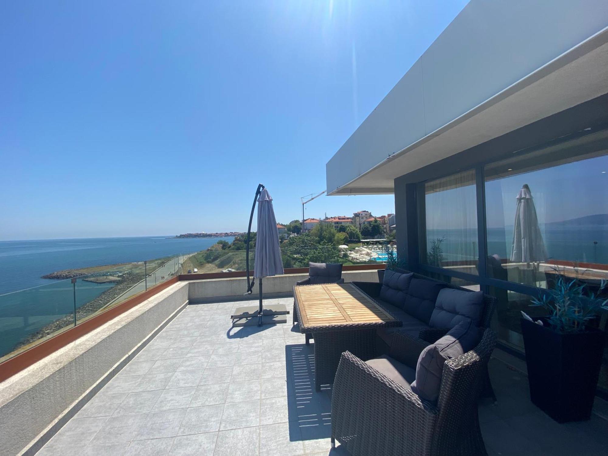 Paradiso 'В' 607 Large Luxury Apartment Nesebar Esterno foto
